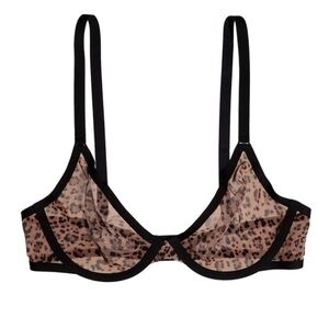 CUUP The Plunge Mesh Bra NEW